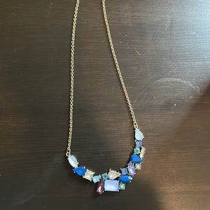 Blue Gemstone Necklace